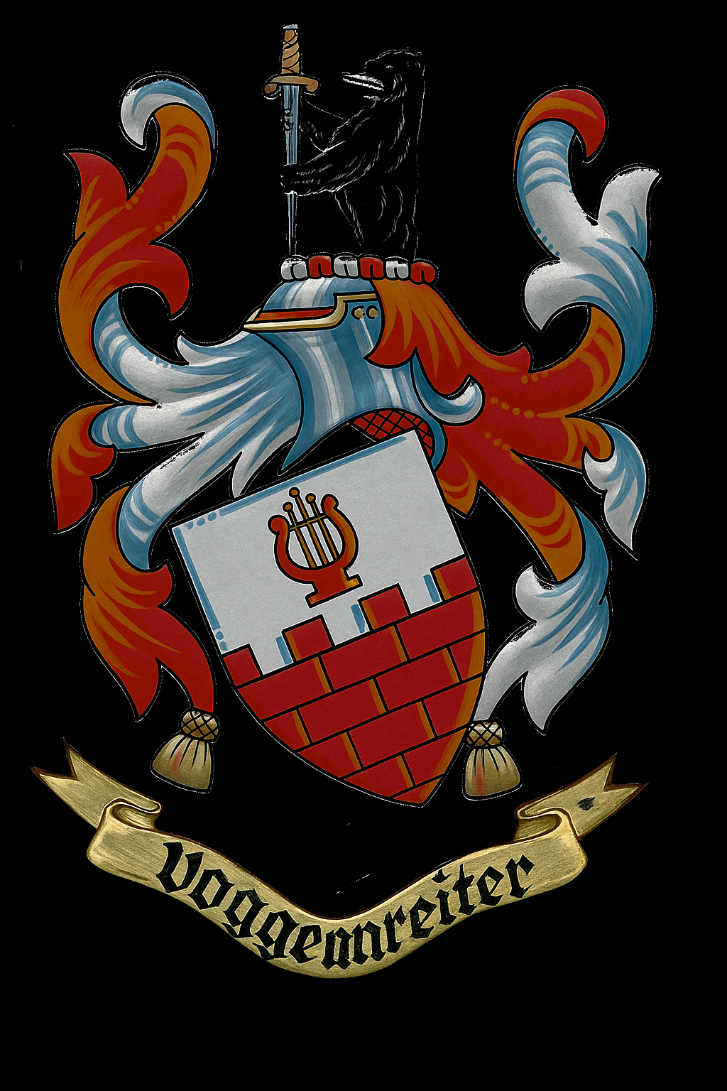Voggenreiters Wappen 1987